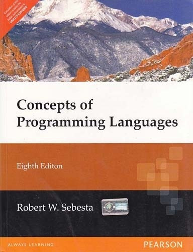 Principles Of Programming Languages By Sebesta Pdf